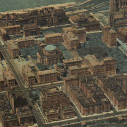 Aerial View of Columbia Uni...