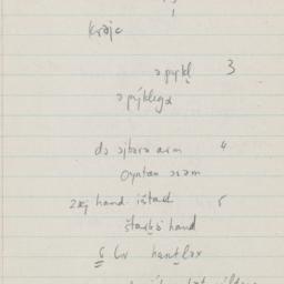 Eastern questionnaire, blue...