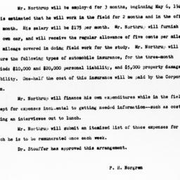 Agreement concerning employ...