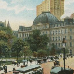Broadway and City Hall Park...