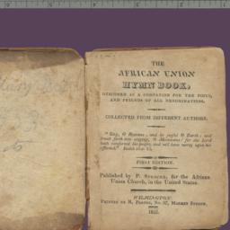 The African Union Hymn book...