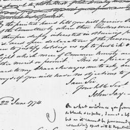 [Document, 1774 July 20]